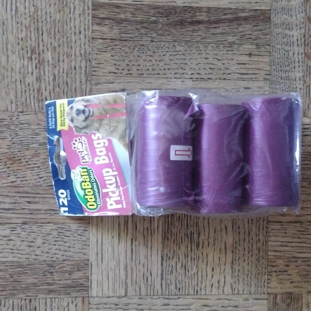 Pet solutions OdoBan pickup bags